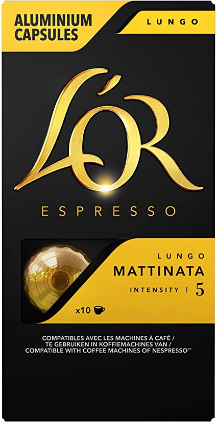  Lor Cafe Espresso Lungo Matin X10